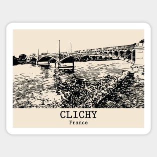 Clichy - France Sticker